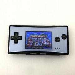 Nintendo Game Boy Advance (GBA) Micro Black (w/swappable faceplates) [Loose Game/System/Item]